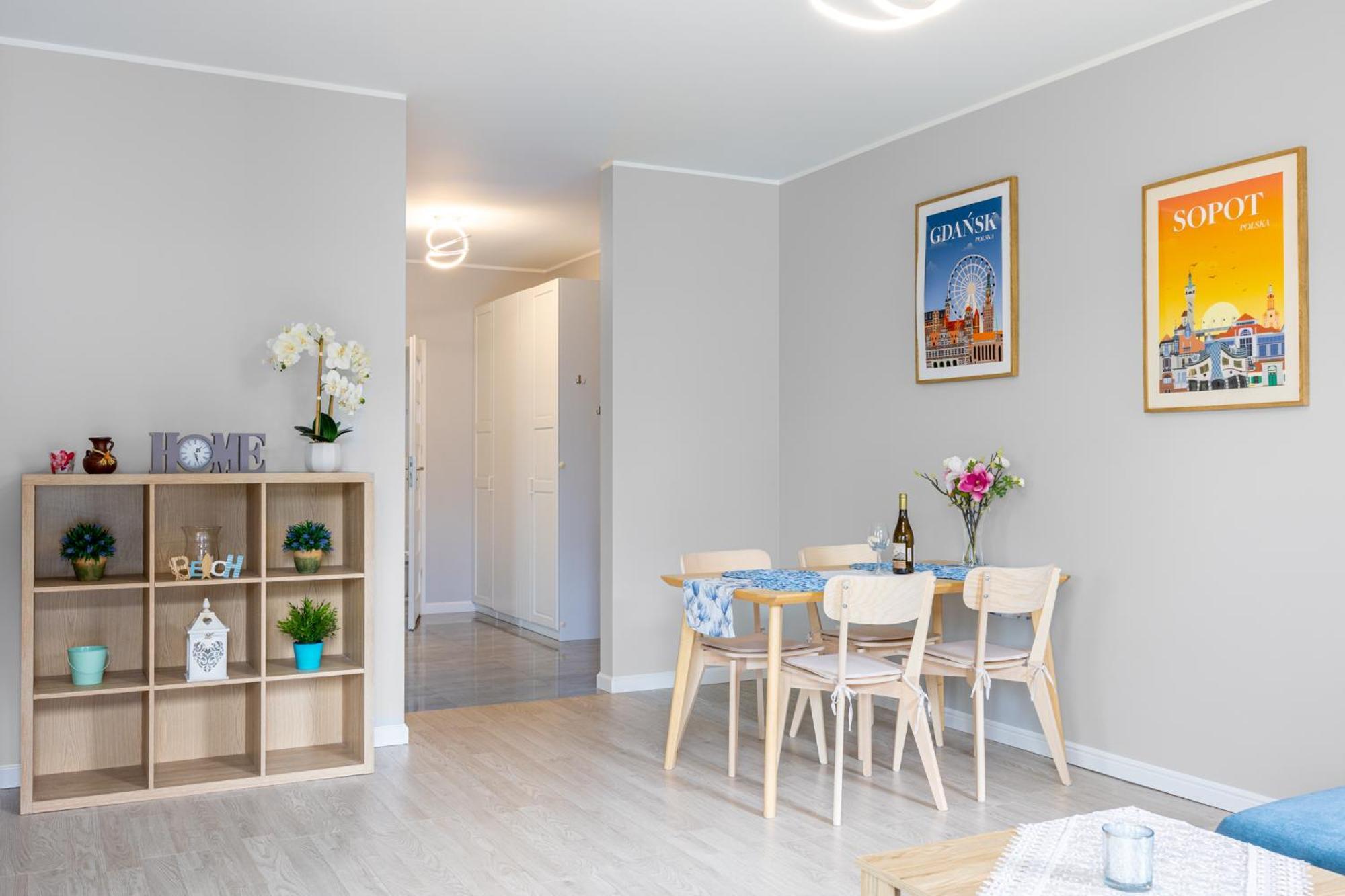 גדנסק Luxury Apartment Bursztynowa מראה חיצוני תמונה