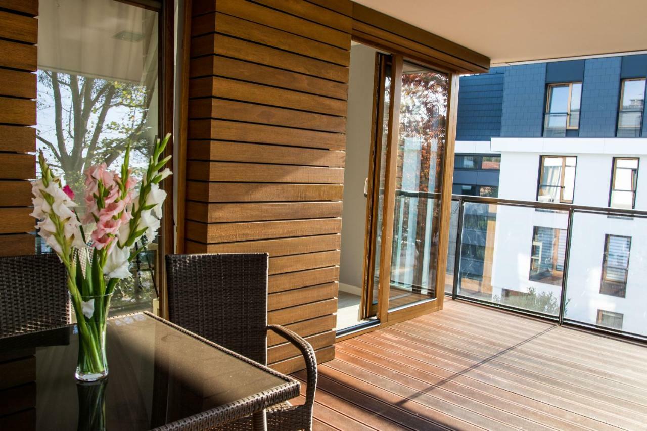 גדנסק Luxury Apartment Bursztynowa מראה חיצוני תמונה